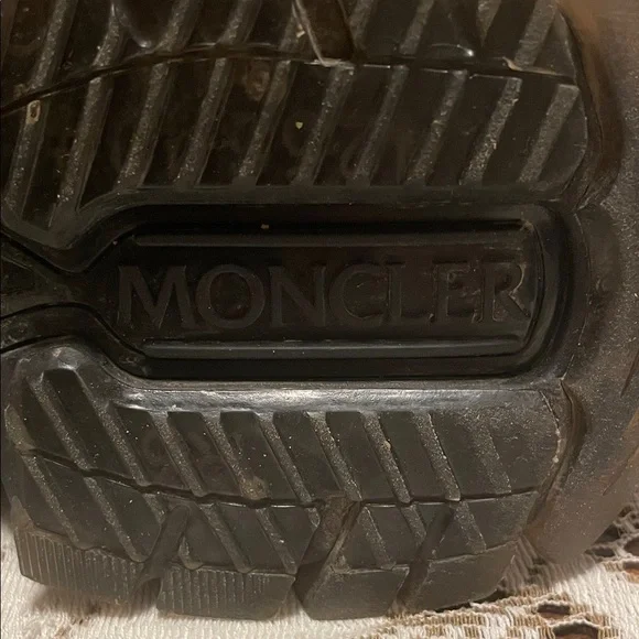 Moncler 1017 Genius 6 Alyx Sleek Black Chunky Leather Ary Ankle Boots - Picture 3 of 16